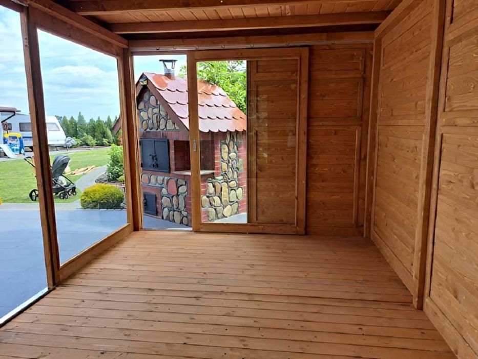 ALTANA 21 3x4,8m Szklana +Podłoga Blacha Rynny Prosto od PRODUCENTA