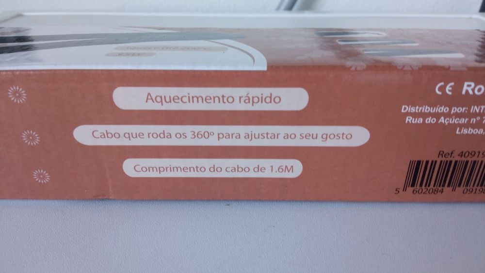 Prancha de Alisamento de Cabelo SILVER - NOVO