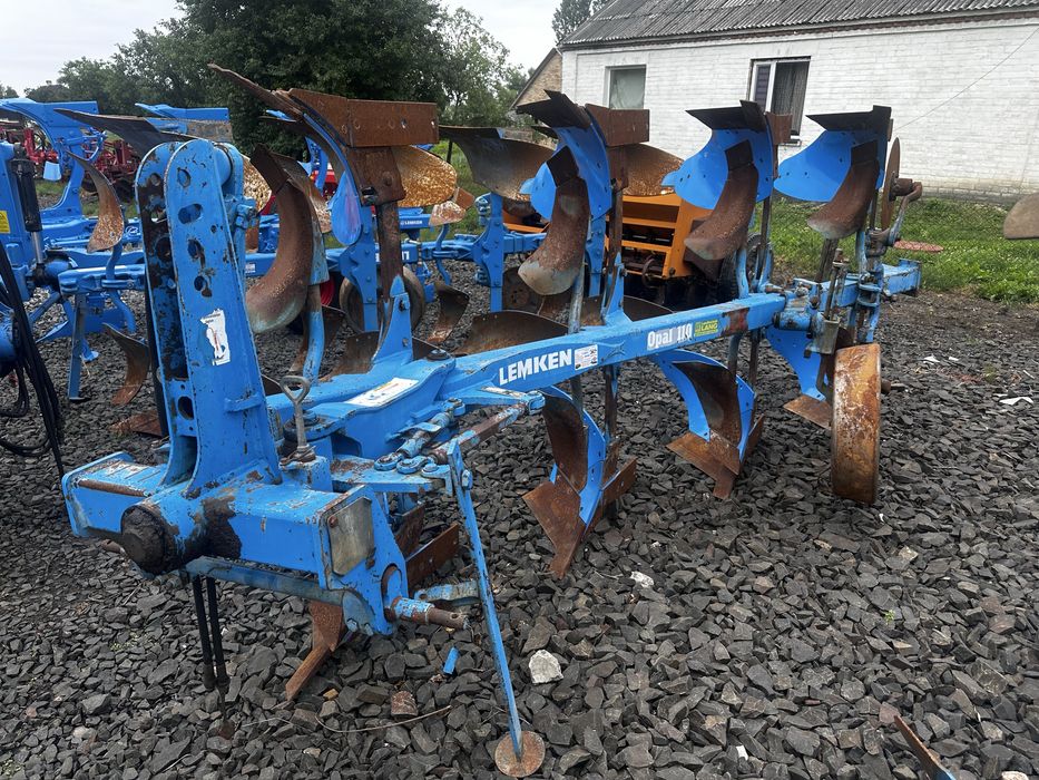 Lemken EurOpal 5 4-корпусний 3+1 полосовий ідеальний стан. Як opal 110, RABE Kuhn  плуг