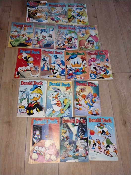 kaczor donald komiks po roku 2000 wersja na Benelux 38 sztuk