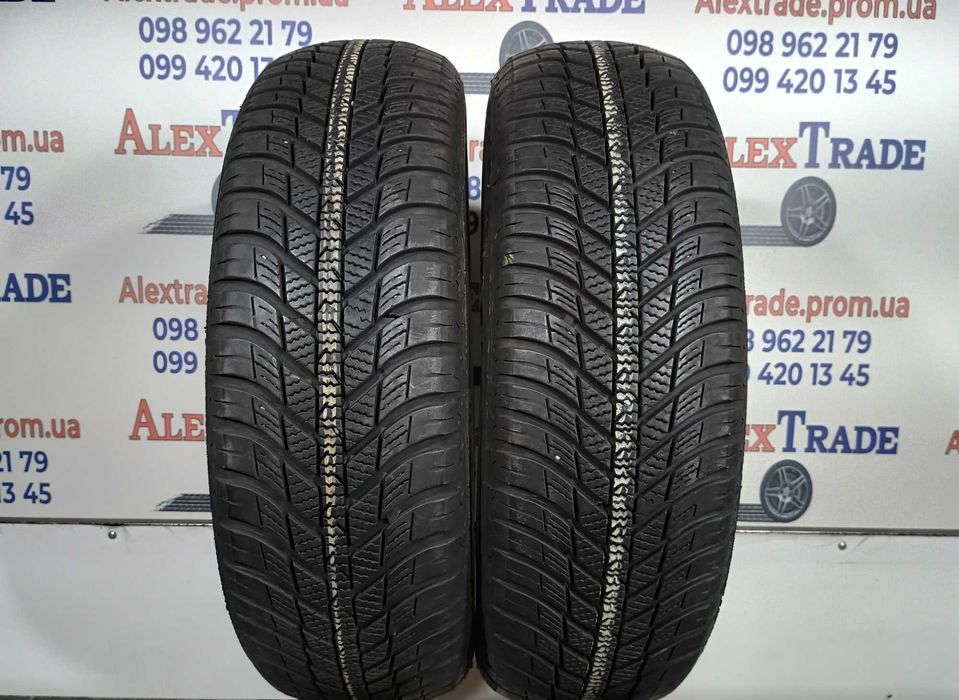 2 шт. 185/65 R15 Nexen NBlue 4 Season шини б/у, 2023 рік, протектор 6,5 мм