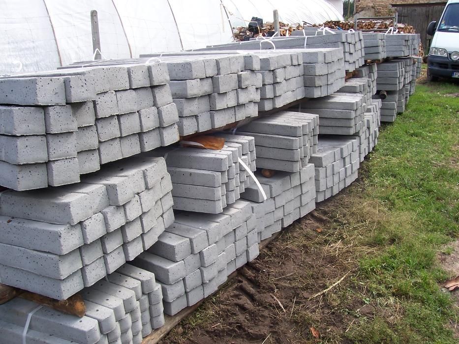 slupki,slupki ogrodzeniowe,slupki betonowe,slupek