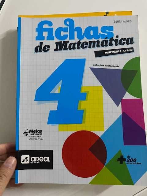 Livros de Exercícios de Estudo para o 4º ano