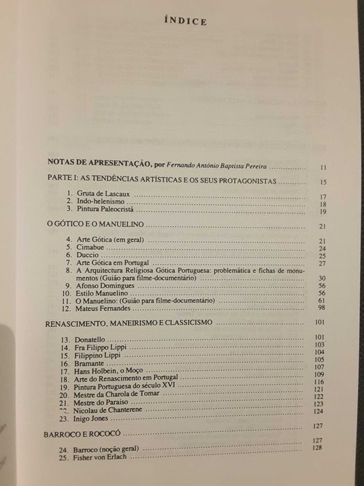 Le XXème au Portugal / Páginas de História da Arte