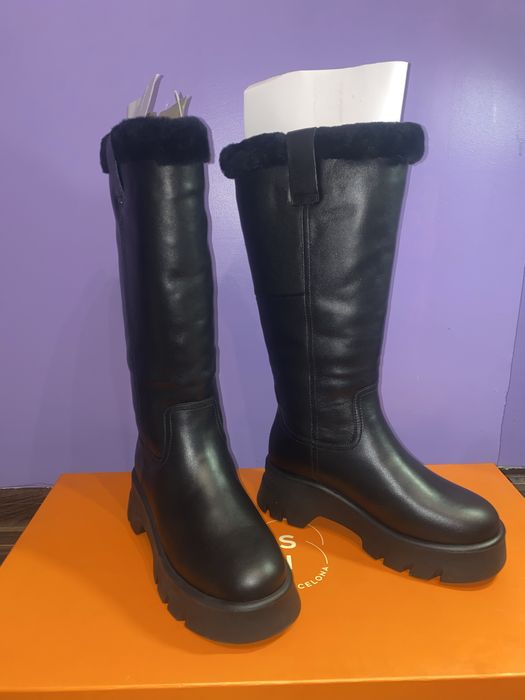 Buty skórzane damskie