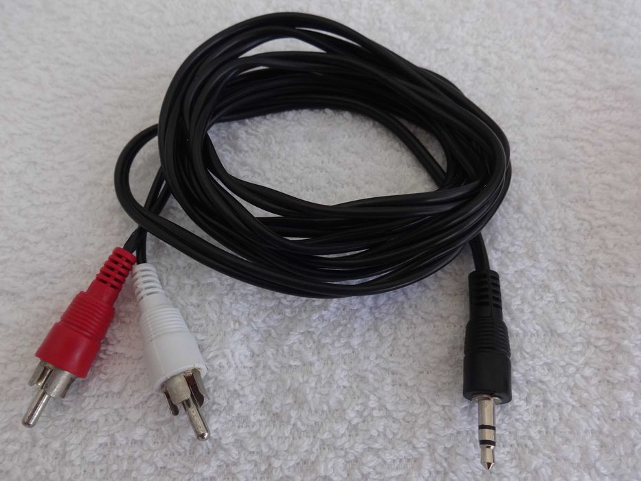 Cabos Áudio para Ligação a Colunas