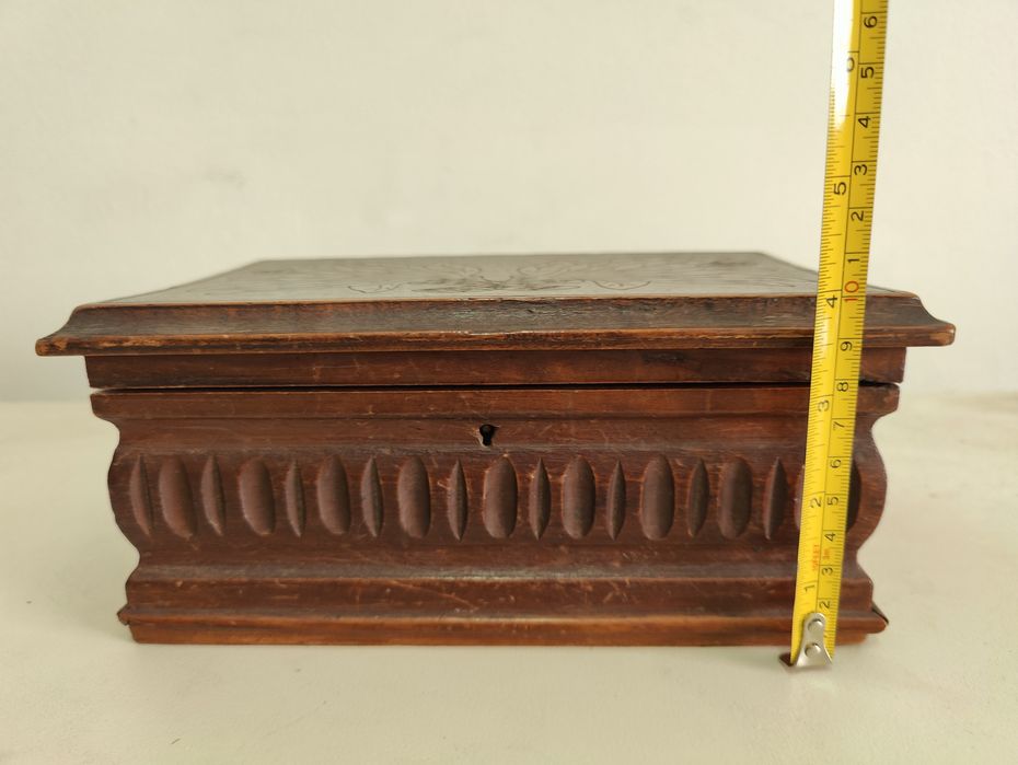 Mini caixa madeira vintage