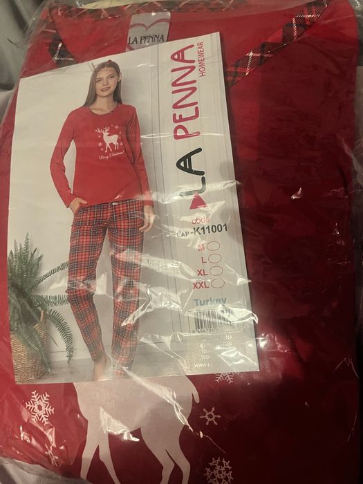 Nowa pizama -bluzka i spodnie XL