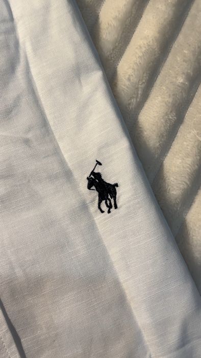 Camisa linho Polo Ralph Lauren