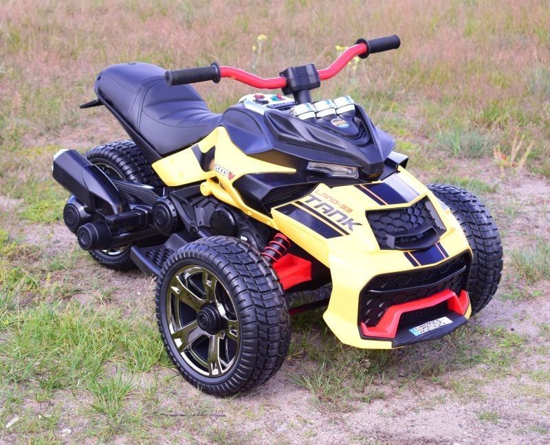 Mega Mocny Motor 3 Kołowy Land 33, Amortyzatory, Miękkie Koła/Xb3118