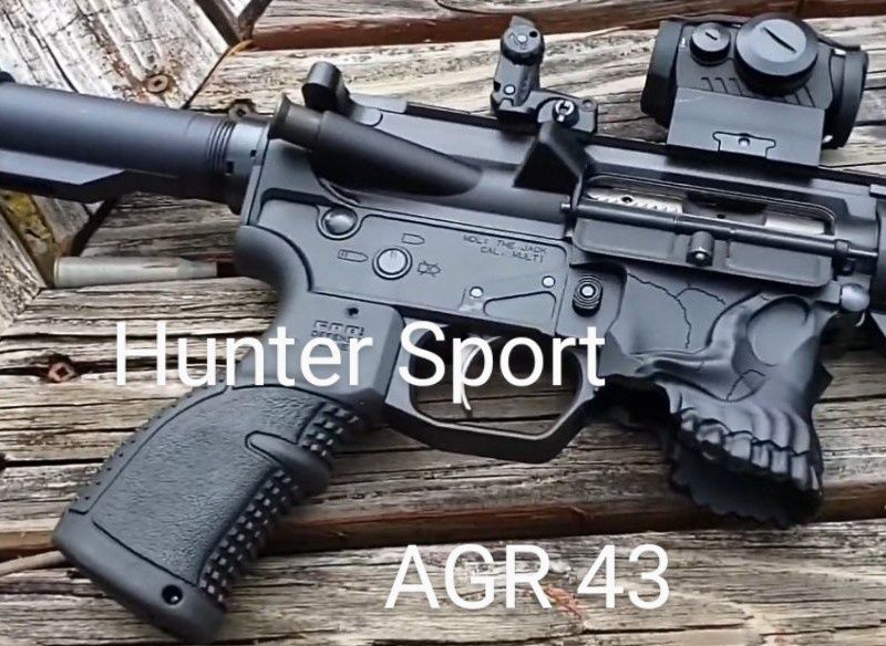 Ручка пистолетная рукоятка для оружия Magpul руків'я пістолетне Fab Defense для зброї  AR15 AR10