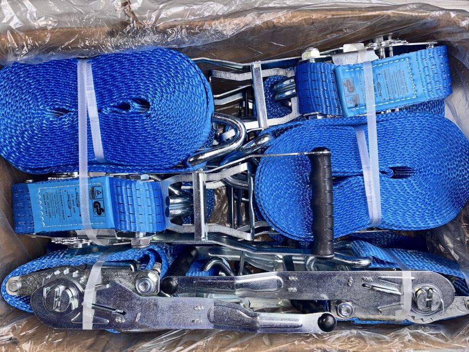 Ремені Кріплення Вантажа Європейського виробництва. 9.0 метрів . 5 тон