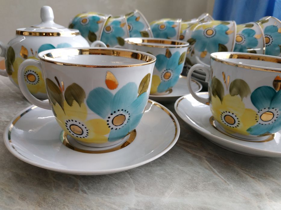 Сервіз вінтажний Баранівка. На 12 персон.