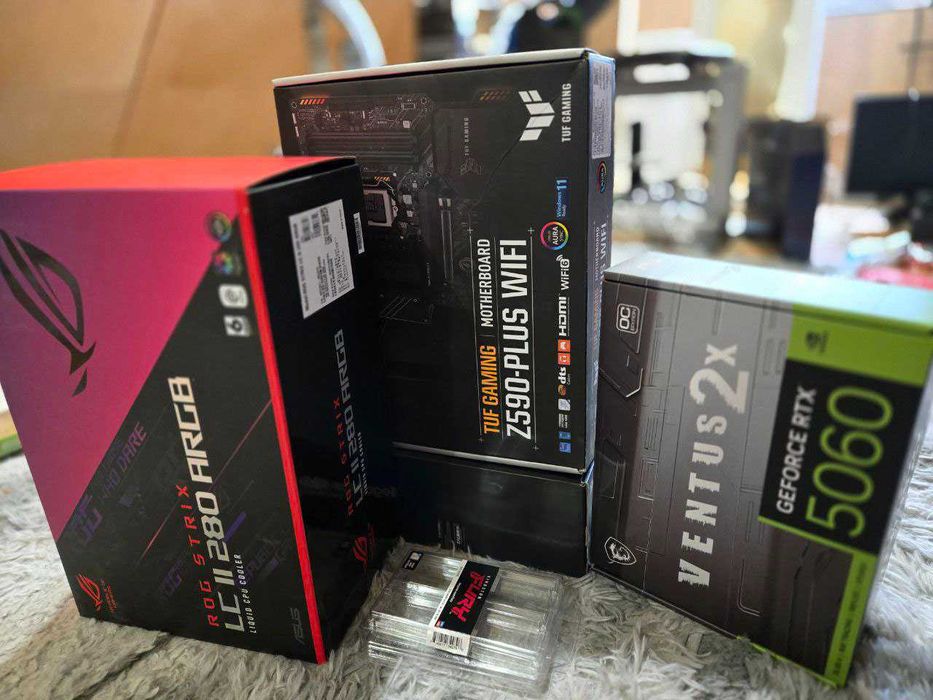 ІГРОВИЙ КОМП RTX 5060. Asus z590, Intel i9 11900k, 64GB, m.2 nvme 1 TB