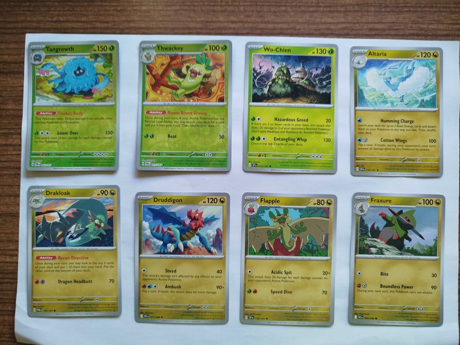 Cartas Pokémon TCG Bu 1.1