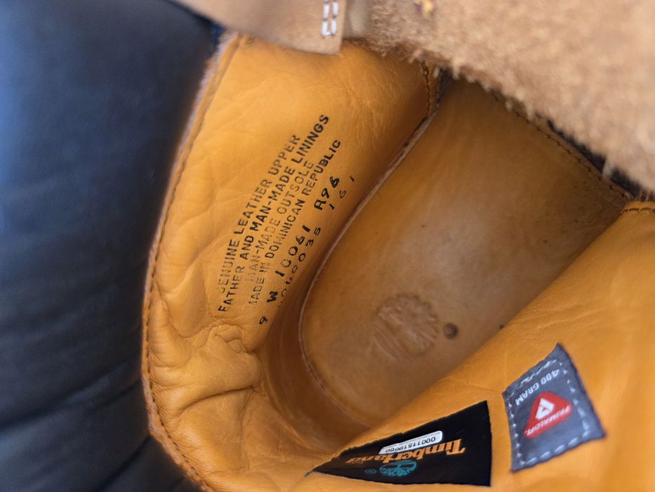Timberland, trapery Żółte, świnki , rozmiar  43