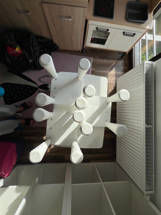 Ikea Mammut stolik i 3 krzesła