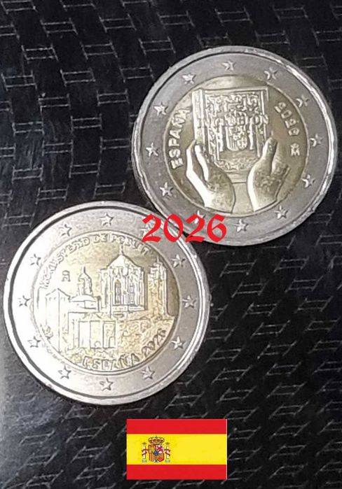 Espanna 2€ Moedas de 2026 2