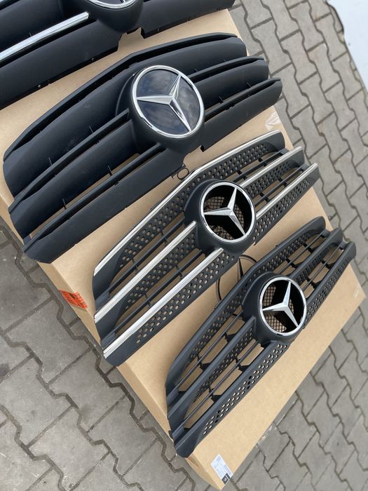 Решітка радіатора решетка бампер віто Mercedes Vito W447 Metris Evito