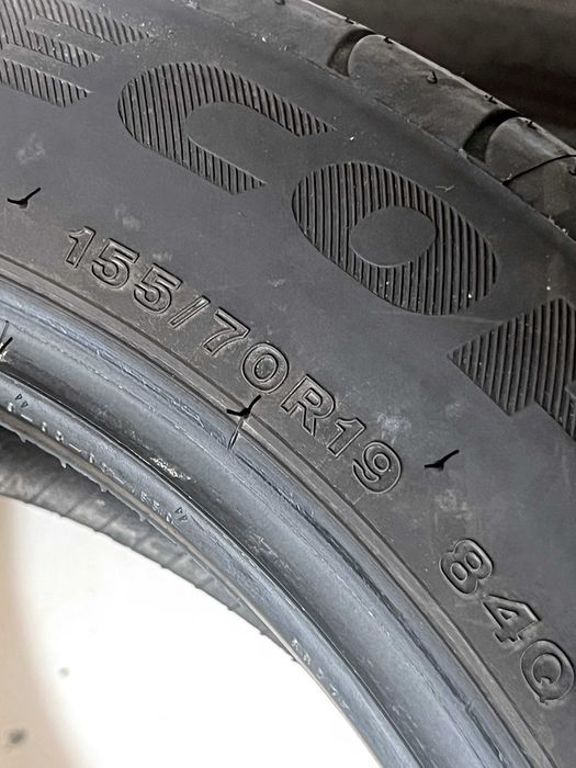 Pneus Bridgestone Ecopia EP500 - 155/70/19 - Como NOVOS