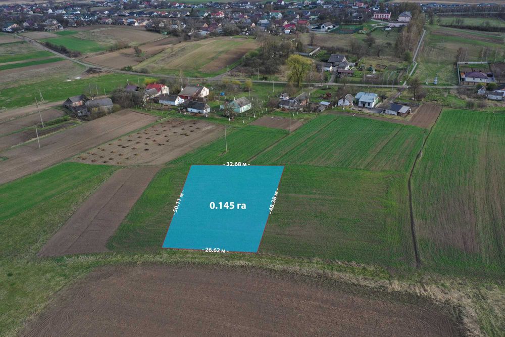 14,57 соток у Великому Житині | Під забудову