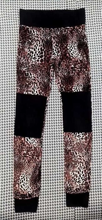 Лосины, Леггинсы леопардовые для девочки