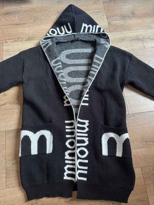 długi sweter kardigan tunika płaszczyk Minouu