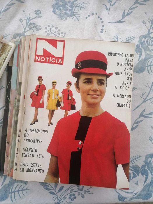Revista "Notícia" Angola 1969 1970 1971 – 21 exemplares colecção africana colonial