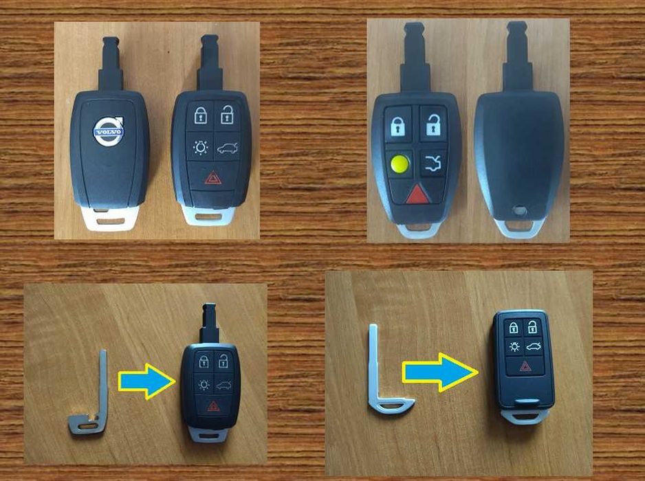 (№59) Корпус ключа брелка Volvo Вольво