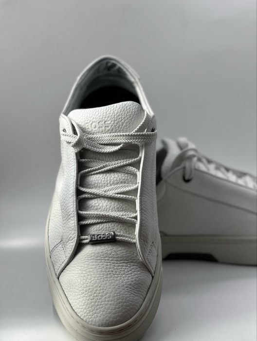 Кожаные кеды Boss отличное состояние, оригинал