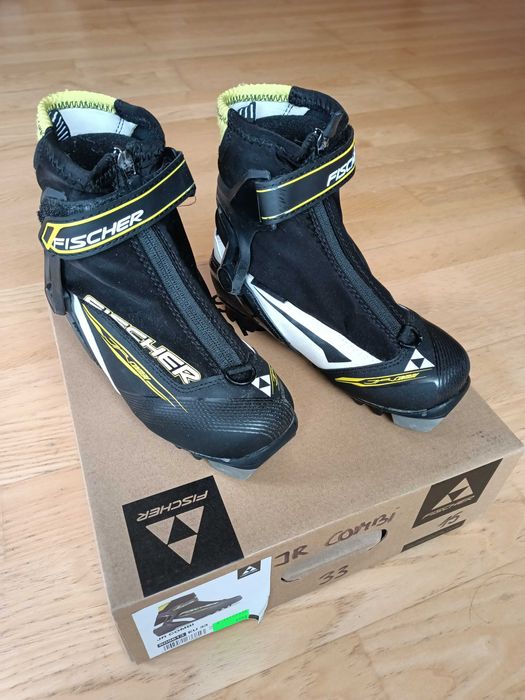 Buty narciarskie biegowe dziecięce Fischer JR Combi rozm. 33 używane