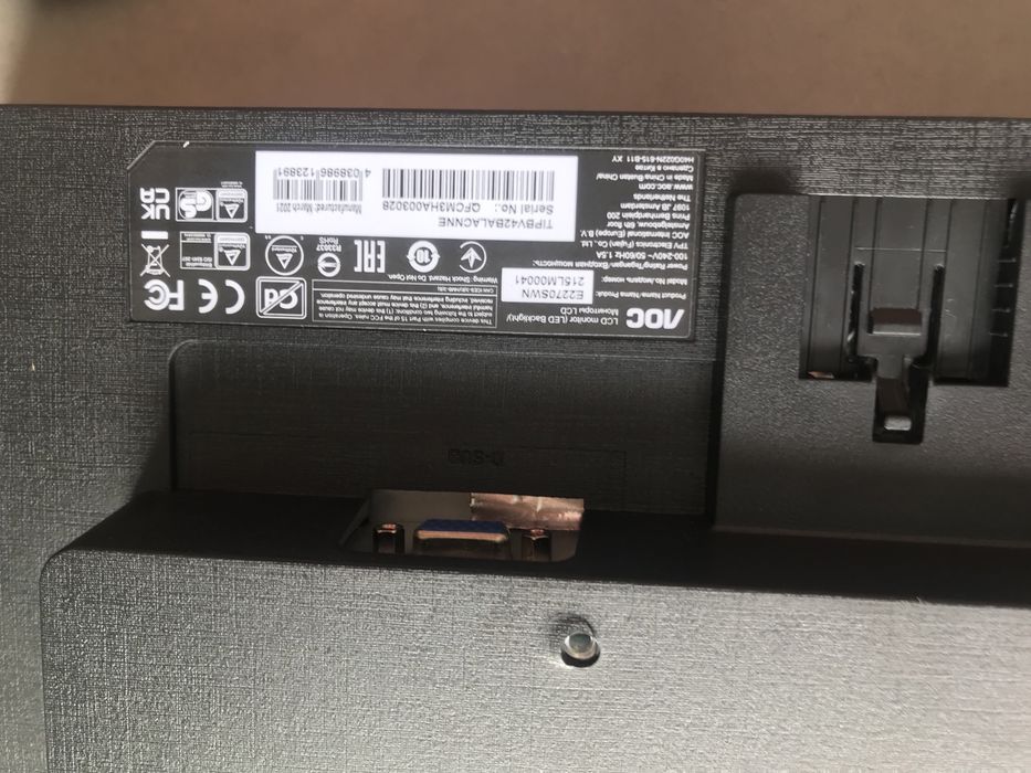 Monitor AOC E2270Sw
