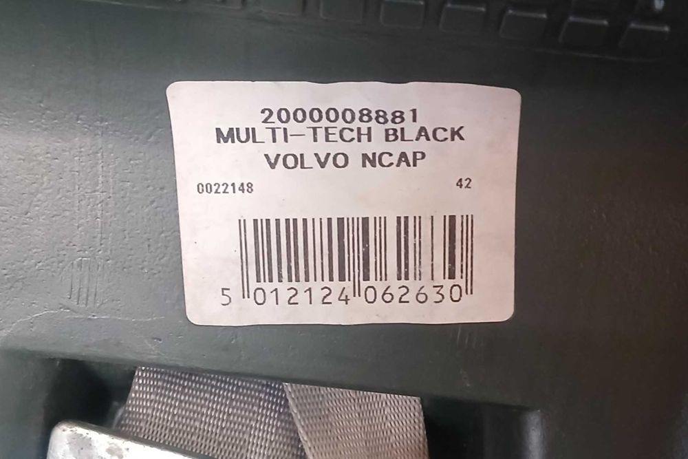 Cadeira Auto Volvo (ROMER) BRITAX MULTI TECH 9-25 kg. Rearface.