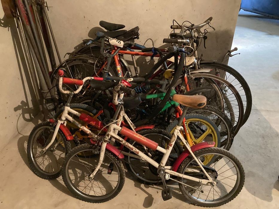 Conjunto de bicicletas