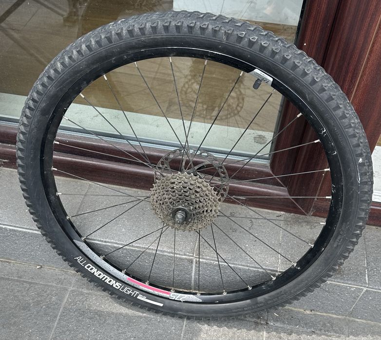 Koło 27.5" tył całe Rockrider
