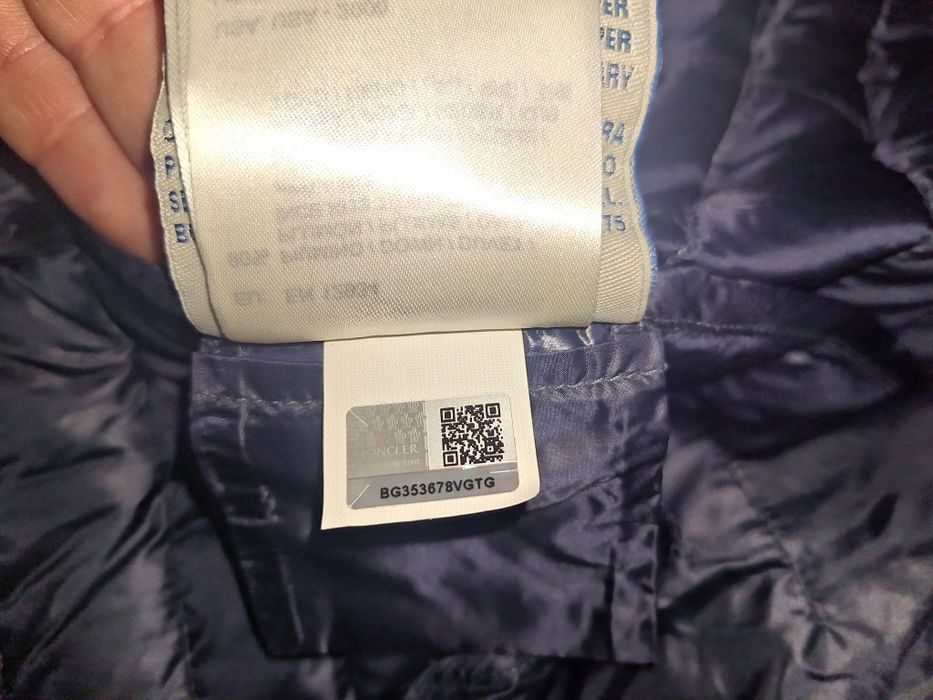 Оригінальна легка куртка пуховик Moncler Amey (Longue Saison)