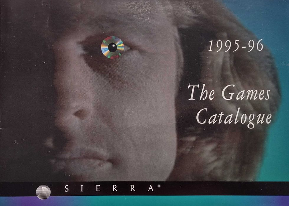 Sierra The Games Catalogue 1995-96 po angielsku