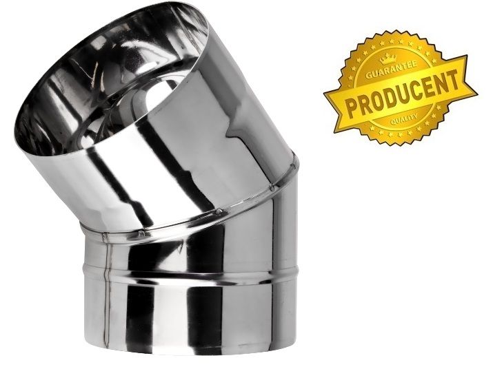 MEGA WYPRZEDAŻ!!! Kolano stałe żar fi 125 45 st. 1 mm PRODUCENT!