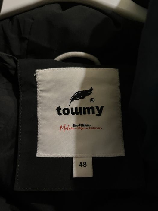 Пальто черного цвета р 48