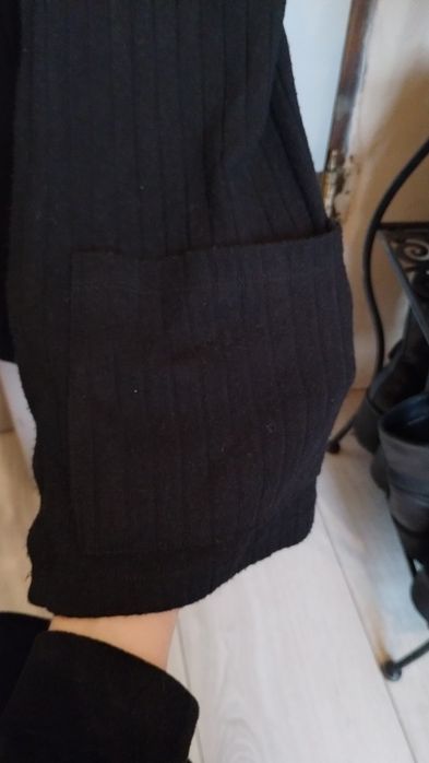 Czarny kardigan h&m