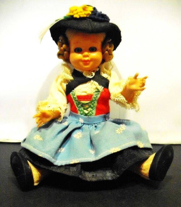 Boneca antiga alemã - anos 60