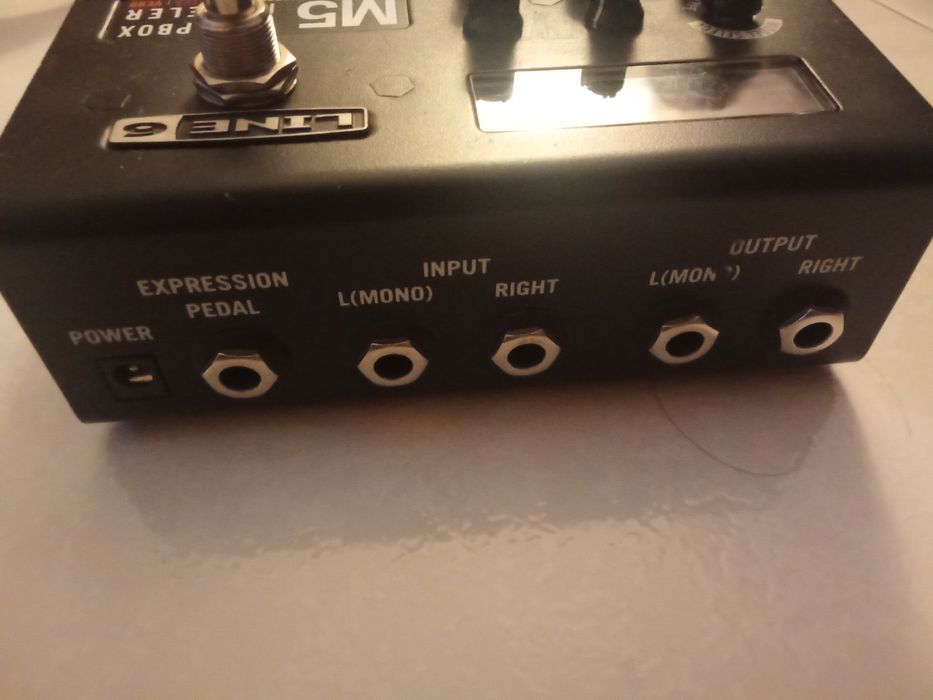 Pedal Line6 M5 (com modificação e power supply)