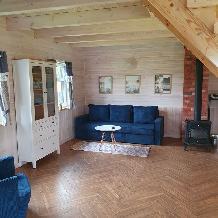 Domek nad jeziorem Serwy Augustów