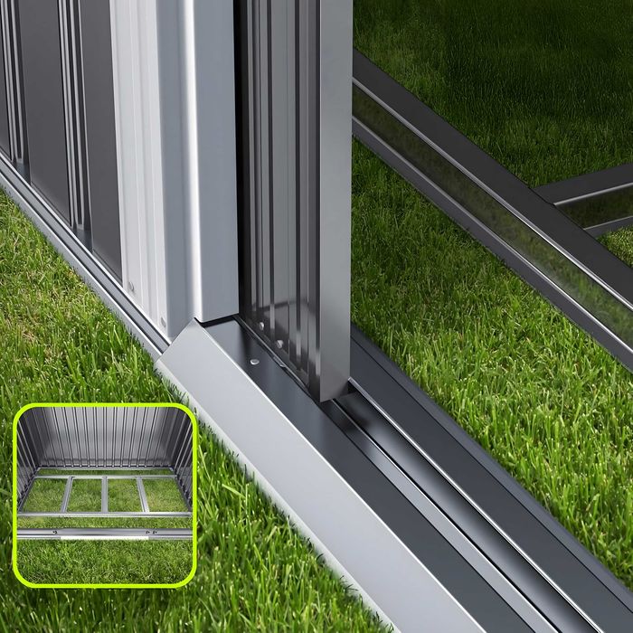 Domek Narzędziowy Schowek na Narzędzia Ogrodowy 8m2 !!! 277x299x192cm