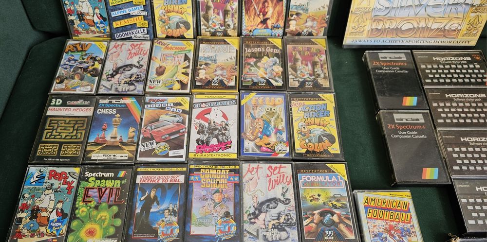 48 kaset ZX Spectrum - gry i oprogramowanie