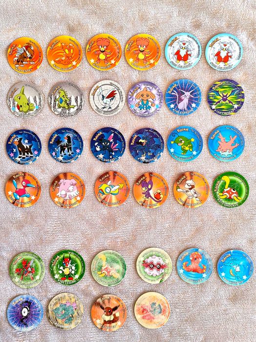 Bundle + 200 Tazos Pokémon