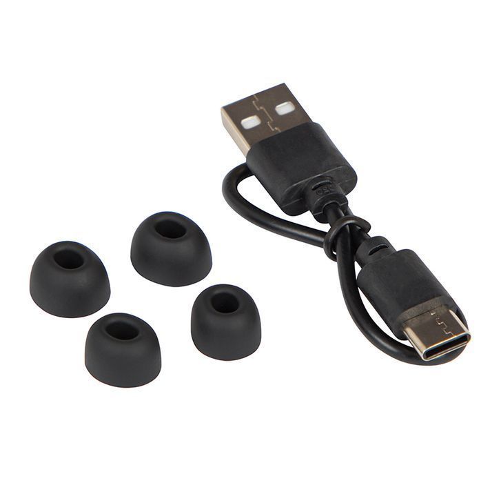 Słuchawki bezprzewodowe douszne Bluetooth Earbuds BTE600 czarne