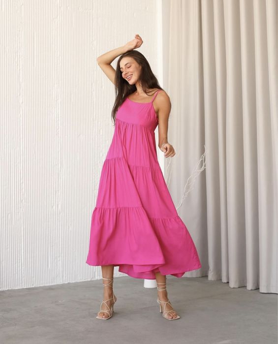 Сарафан з хлопку, новий