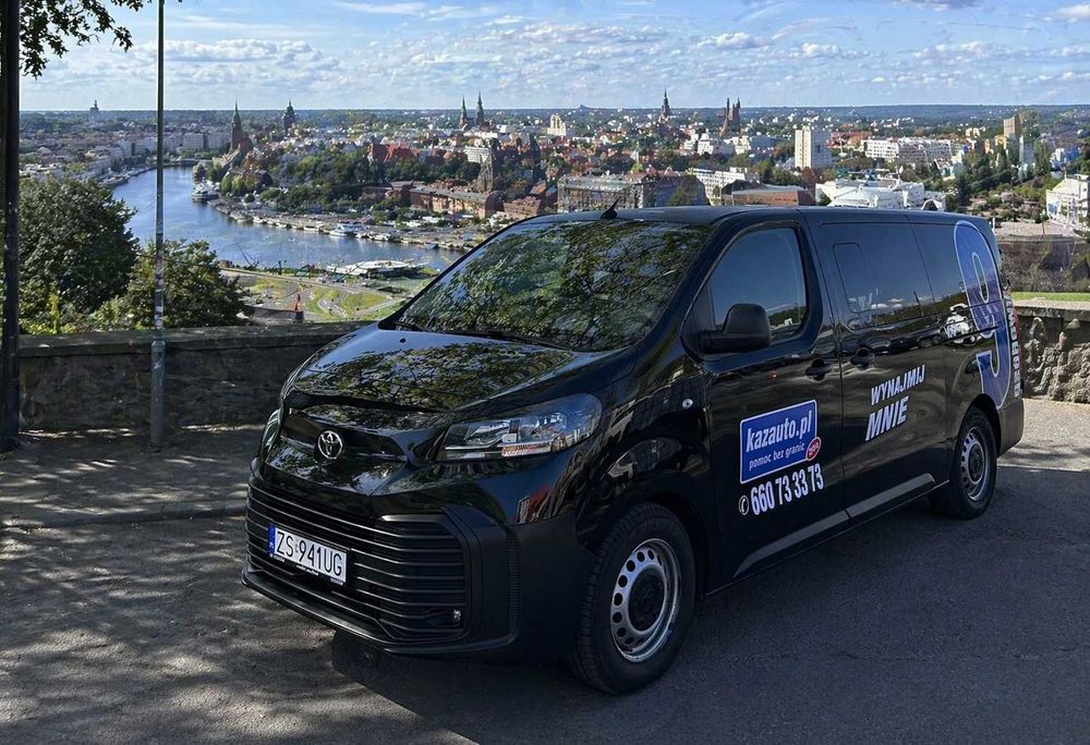 Wynajem Samochodu 9 Osobowego Szczecin Toyota Proace Verso Kazauto.pl Wypożyczalnia smaochodów rent a car