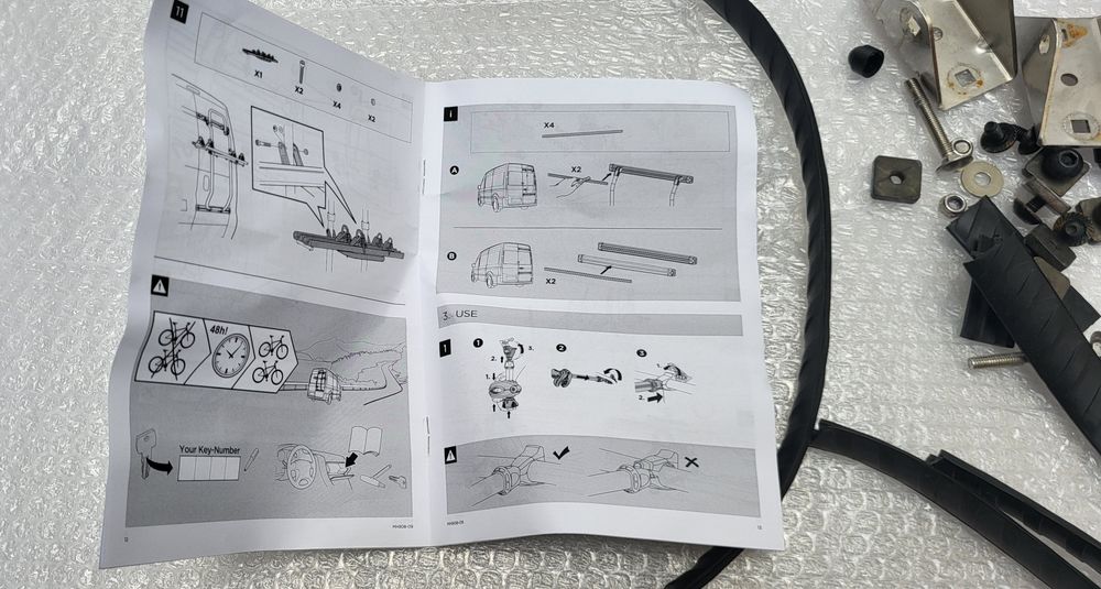 Fiat Ducato Bagażnik Rowerowy Thule